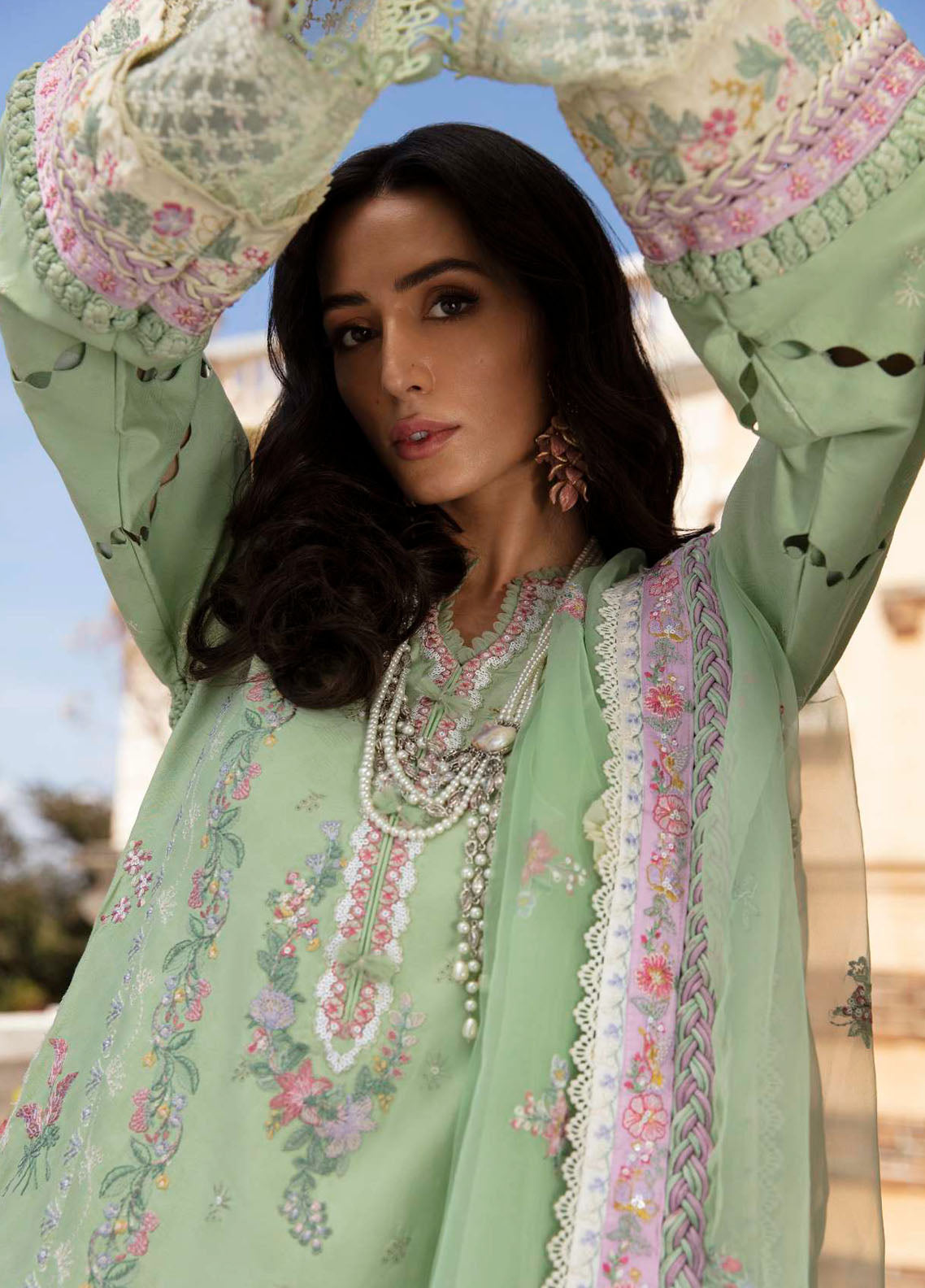 Ilana by Republic Eid Luxury Lawn Unstitched Collection 2024 D-7A