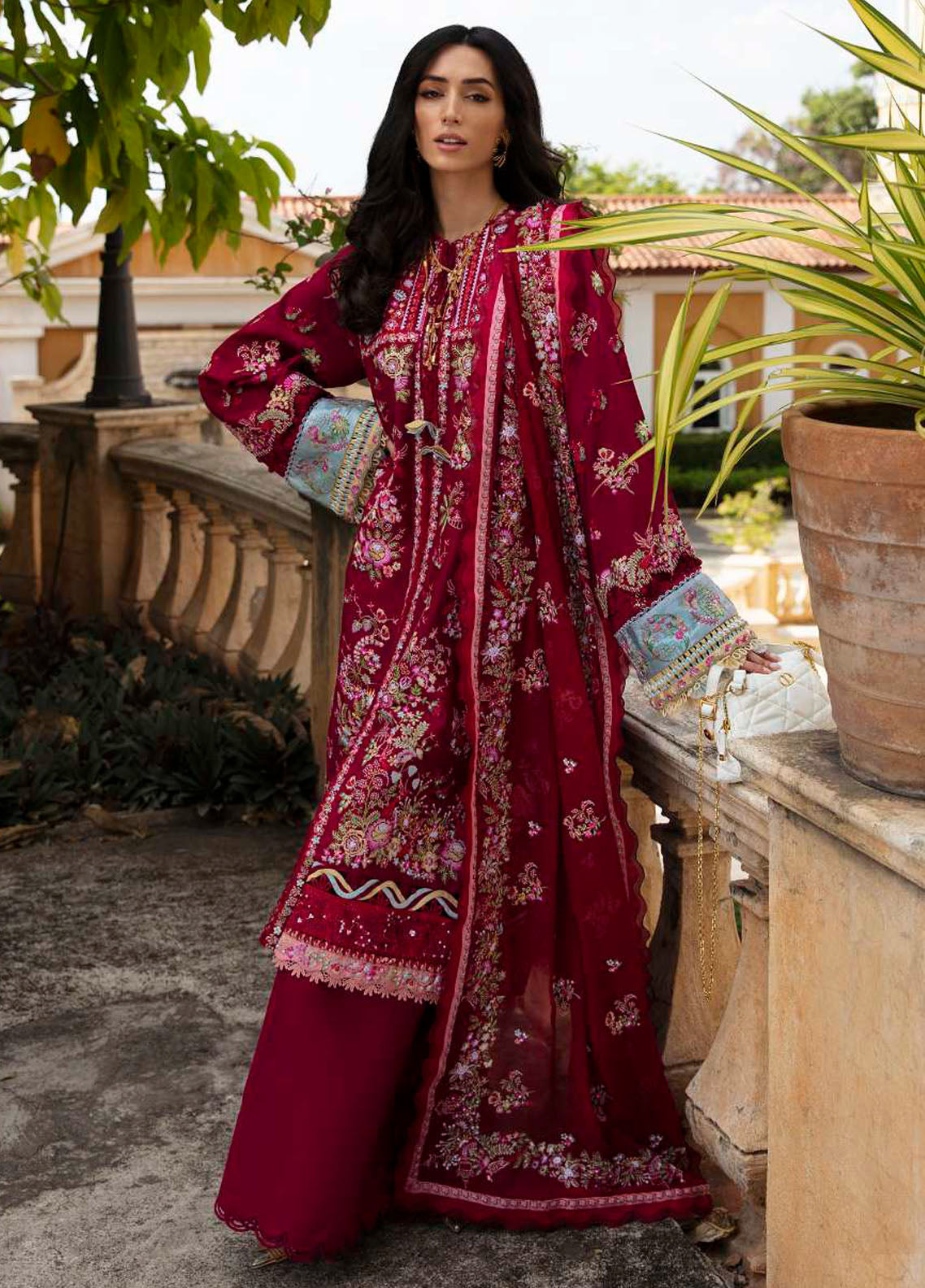 Ilana by Republic Eid Luxury Lawn Unstitched Collection 2024 D-8A