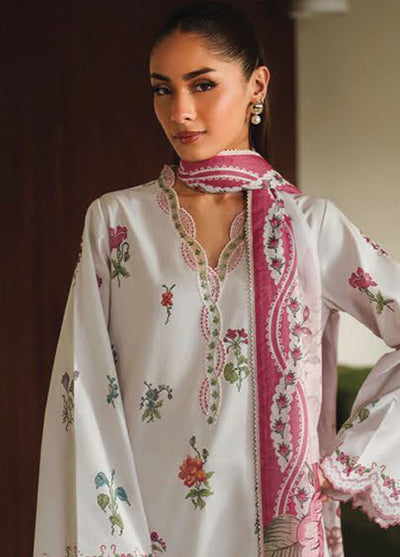 Ilara by Seran Embroidered Cambric Suits Unstitched 3 Piece SN25IC D-10 Gaelle