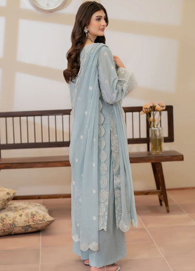 Imrozia Premium Pret Embroidered Lawn 3 Piece Suit IP-136 Tabeer