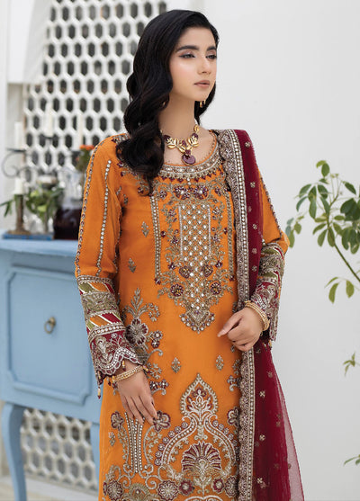 Imrozia Premium Pret Embroidered Net 4 Piece Suit IP 45 Uns