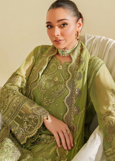 Imrozia Pret Embroidered Chiffon 3 Piece Suit M-99 Myra
