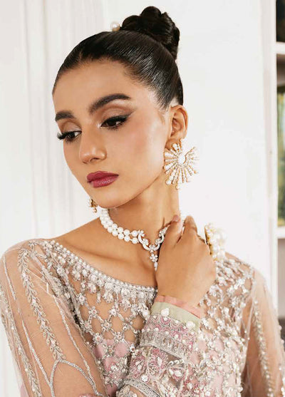 Inayat By AJR Couture Unstitched Luxury Wedding Collection 2024 D-05 Rosabella