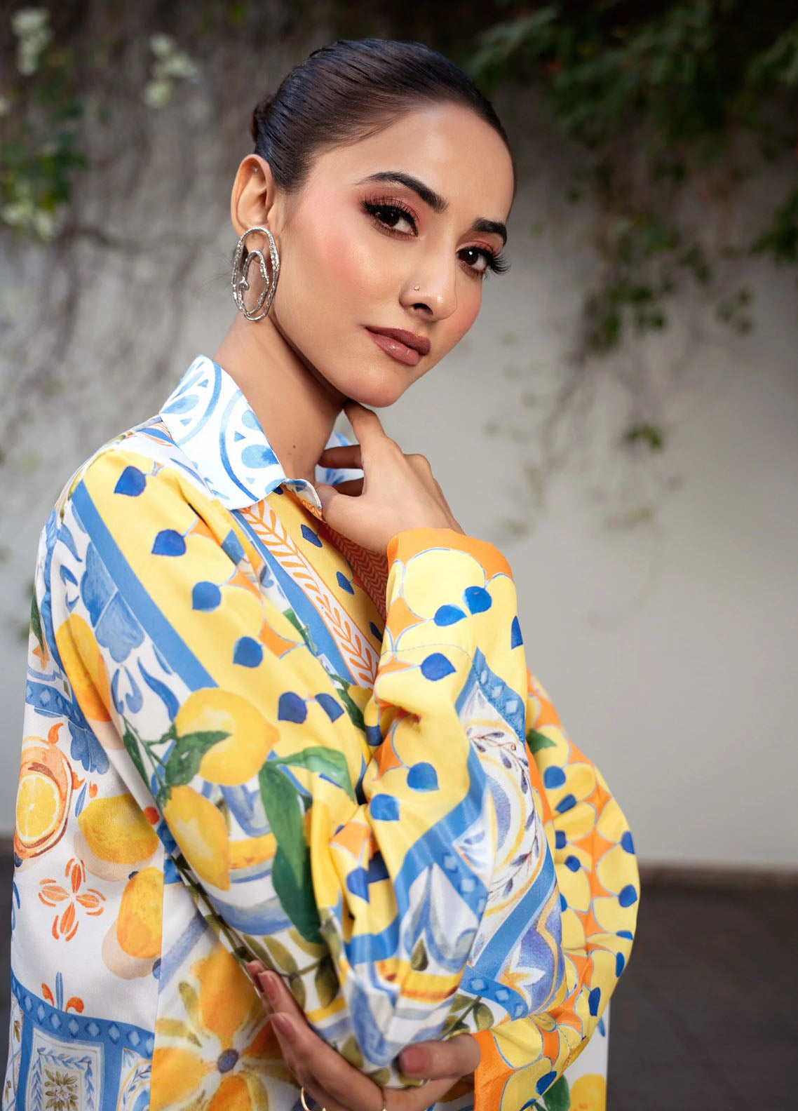 Ira by Miras Pret Printed Silk 2 Piece Suit Taria