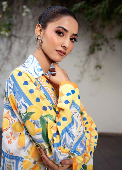 Ira by Miras Pret Printed Silk 2 Piece Suit Taria