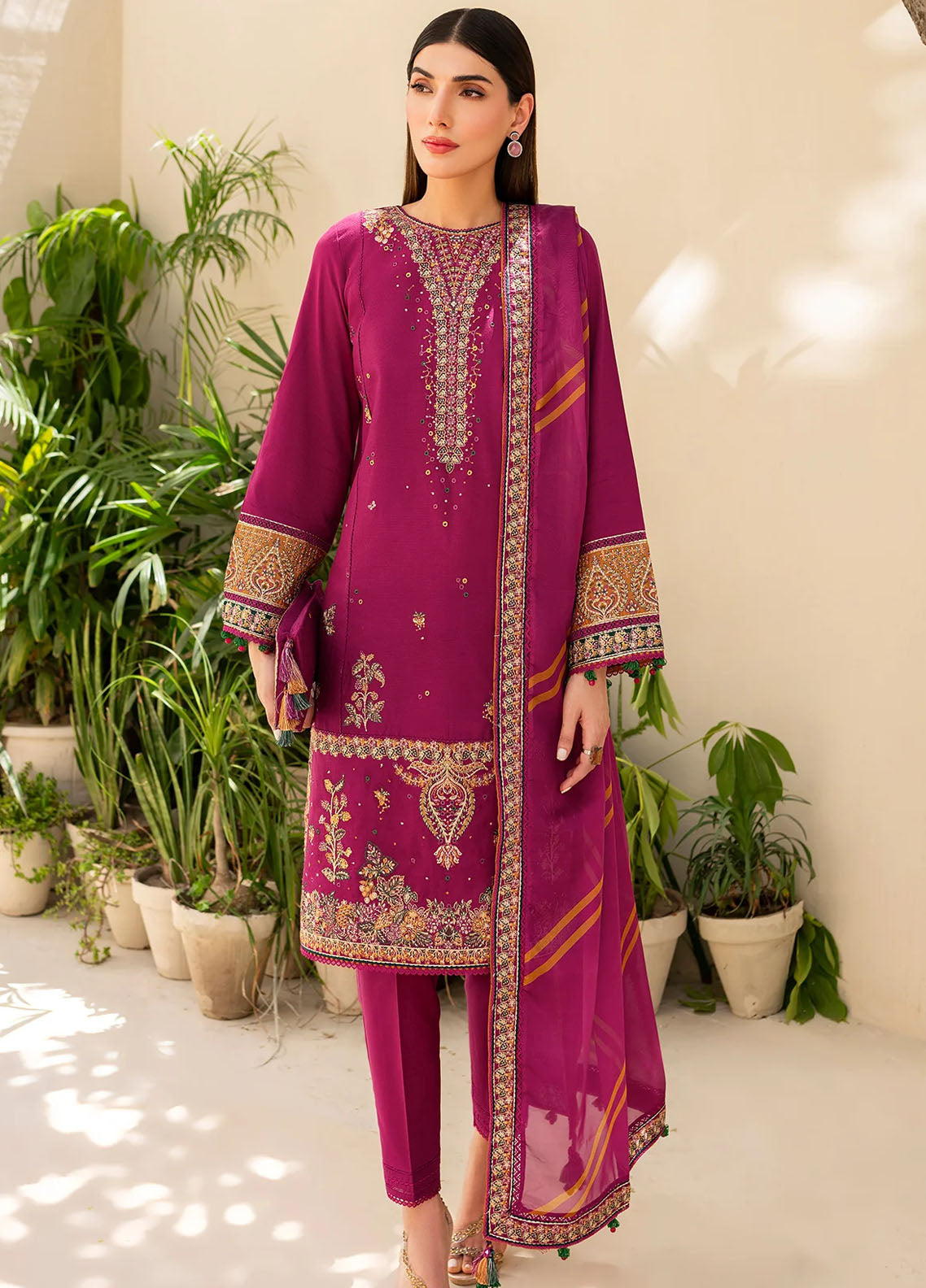 Iris By Jazmin Eid Lawn Spring Summer Collection 2024 D10