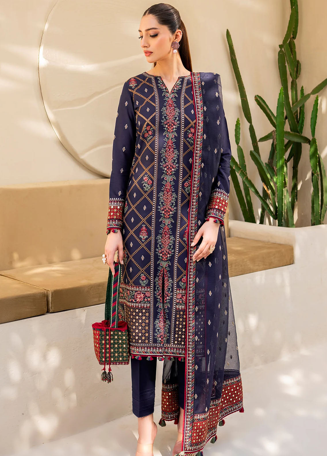 Iris By Jazmin Eid Lawn Spring Summer Collection 2024 D6