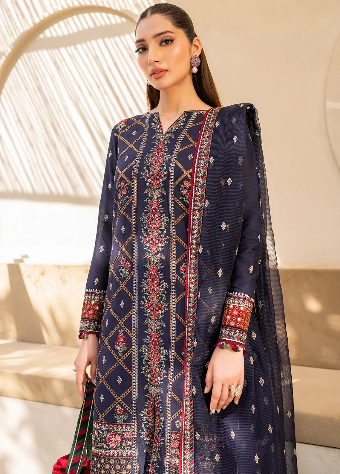 Iris By Jazmin Eid Lawn Spring Summer Collection 2024 D6