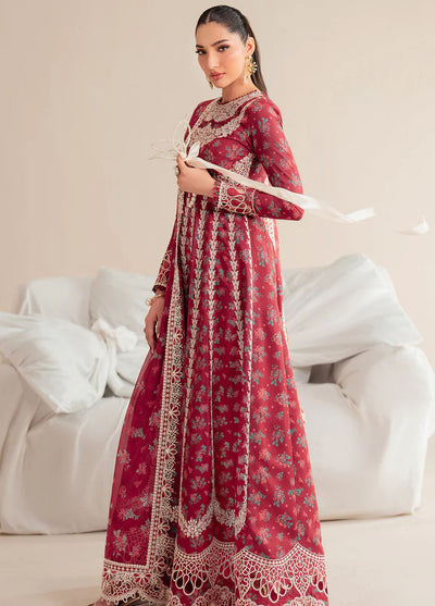 Iris by Jazmin Embroidered Lawn Suits Unstitched 3 Piece JZ25IL D-08