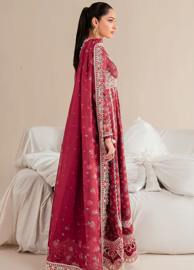 Iris by Jazmin Embroidered Lawn Suits Unstitched 3 Piece JZ25IL D-08