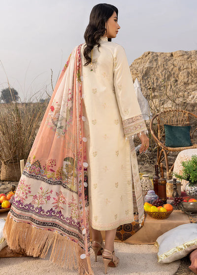 Izel Pret Embroidered Lawn 3 Piece Suit Lagan