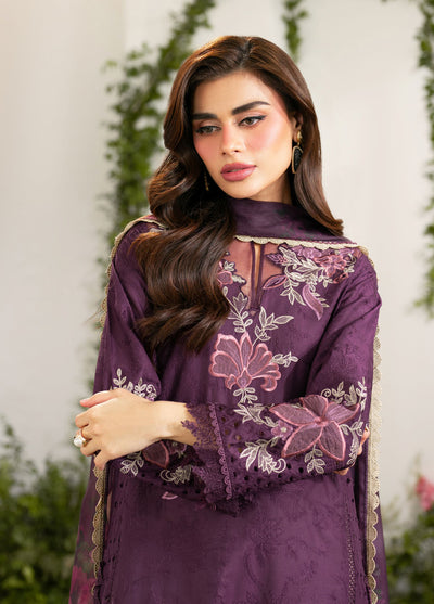 Iznik Embroidered Lawn Suits Unstitched 3 Piece IZ25FE IFE-03