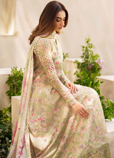 Iznik Unstitched Festive Lawn Collection 2024 SFL-05 Radiance