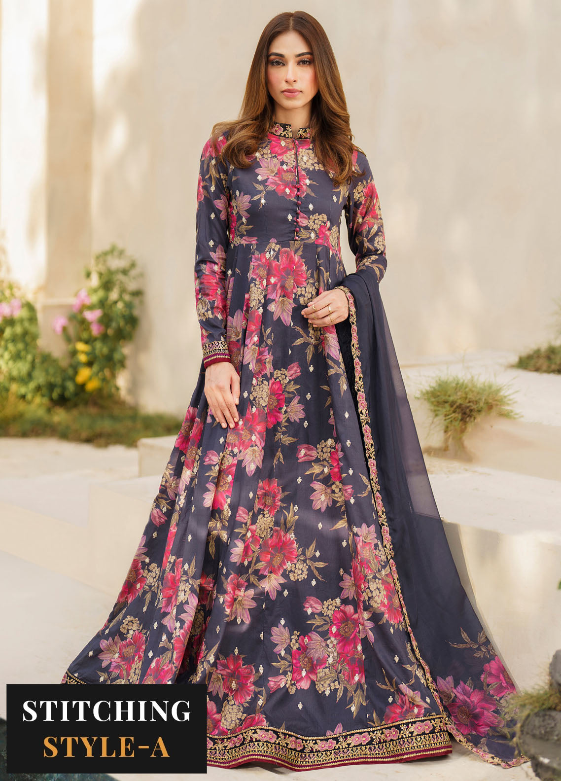 Iznik Unstitched Festive Lawn Collection 2024 SFL-12 Resplendence