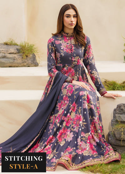 Iznik Unstitched Festive Lawn Collection 2024 SFL-12 Resplendence