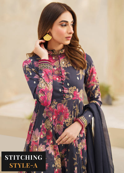 Iznik Unstitched Festive Lawn Collection 2024 SFL-12 Resplendence