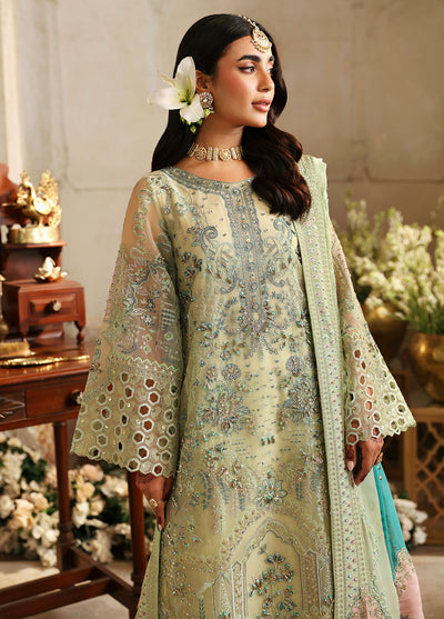 Jhoomro By Nureh Unstitched Luxury Formals Collection 2024 NL-67 Mahi-roo