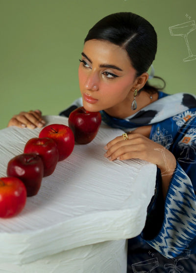 Joolie Prints by Saira Rizwan Printed Cambric Suits Unstitched 3 Piece SR25JP JPU25-09 City Bloom
