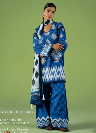 Joolie Prints by Saira Rizwan Printed Cambric Suits Unstitched 3 Piece SR25JP JPU25-09 City Bloom