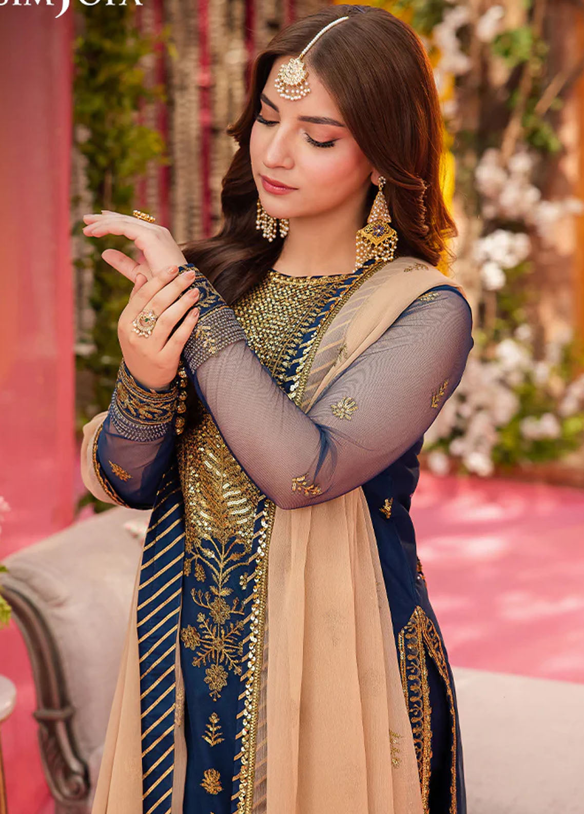 Jag Mag By Asim Jofa Unstitched Luxury Collection 2024 AJMJ-26