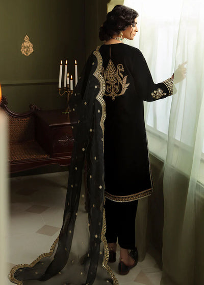 JahanAra By Baroque Luxury Velvet Collection 2023 UF-462