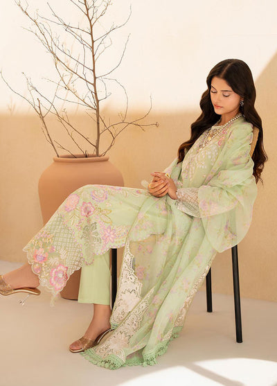 Jahan by Rajbari Embroidered Lawn Suits Unstitched 3 Piece RB25JPF D-1 B Raya