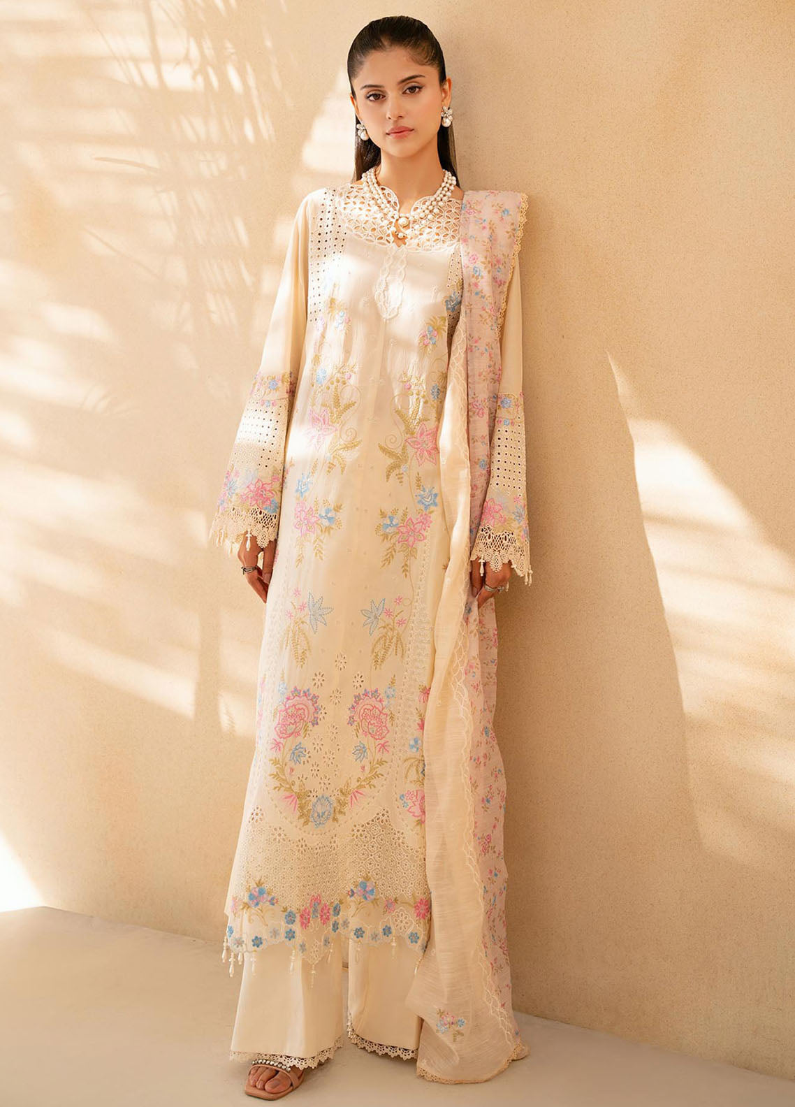 Jahan by Rajbari Embroidered Lawn Suits Unstitched 3 Piece RB25JPF D-2 A Aira