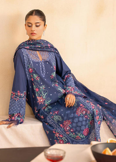 Jahan by Rajbari Embroidered Lawn Suits Unstitched 3 Piece RB25JPF D-2 B Taliah