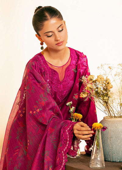 Jahan by Rajbari Embroidered Lawn Suits Unstitched 3 Piece RB25JPF D-4 B Maya