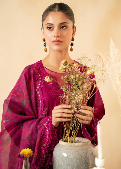 Jahan by Rajbari Embroidered Lawn Suits Unstitched 3 Piece RB25JPF D-4 B Maya