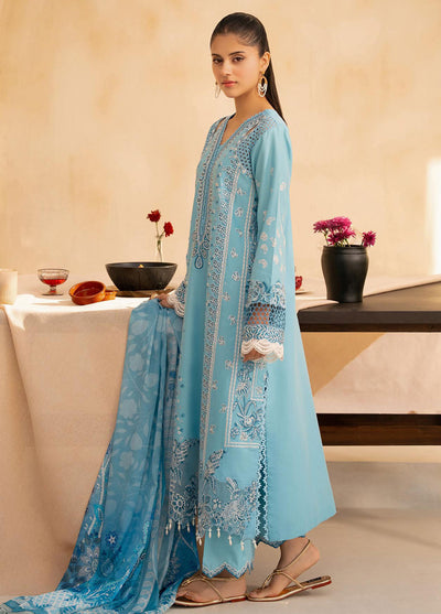 Jahan by Rajbari Embroidered Lawn Suits Unstitched 3 Piece RB25JPF D-5 B Sira