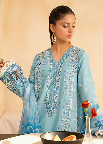 Jahan by Rajbari Embroidered Lawn Suits Unstitched 3 Piece RB25JPF D-5 B Sira