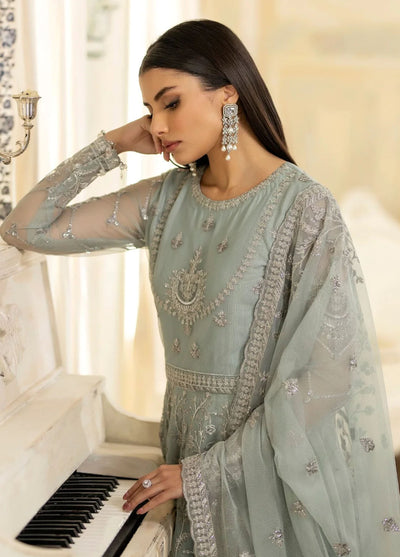 Mohagni Pret Embroidered Net 3 Piece Suit MGL-07 LAIRA