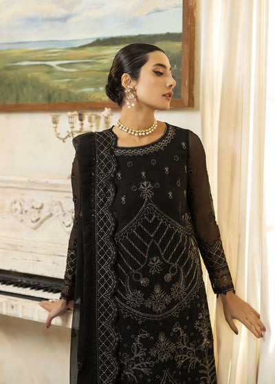 Mohagni Pret Embroidered Chiffon 3 Piece Suit MGL-13 AYZEL