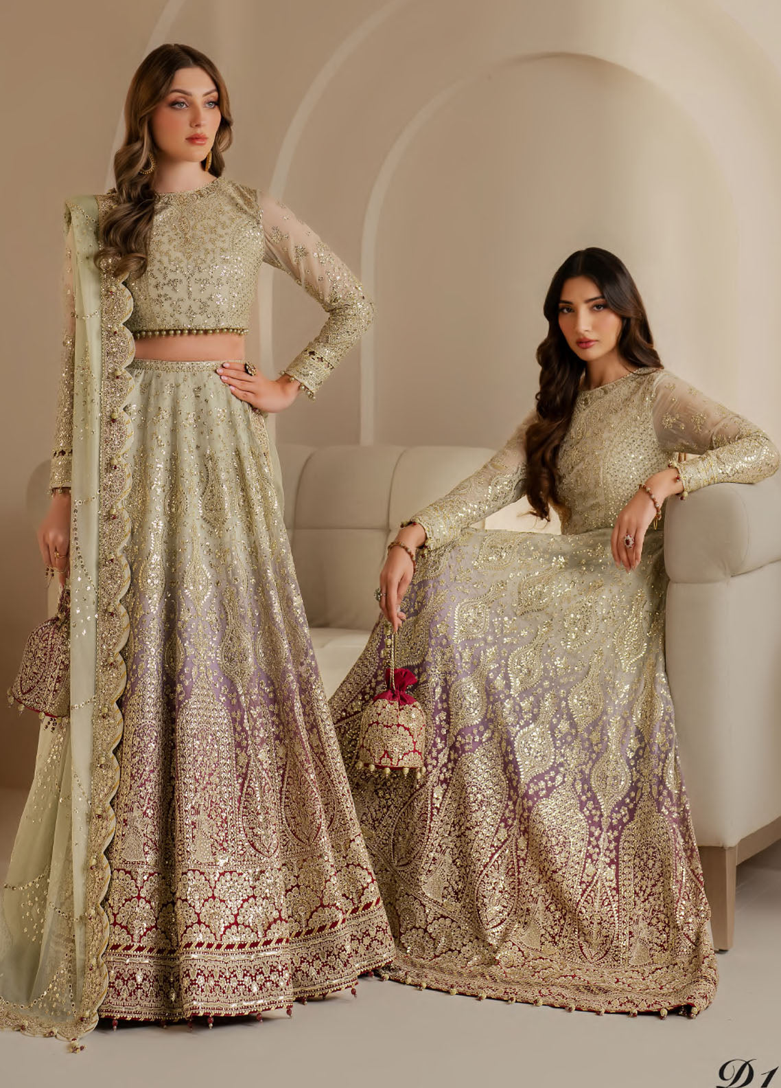 Jazmin Unstitched Wedding Formals Collection 2025 WF 25-01