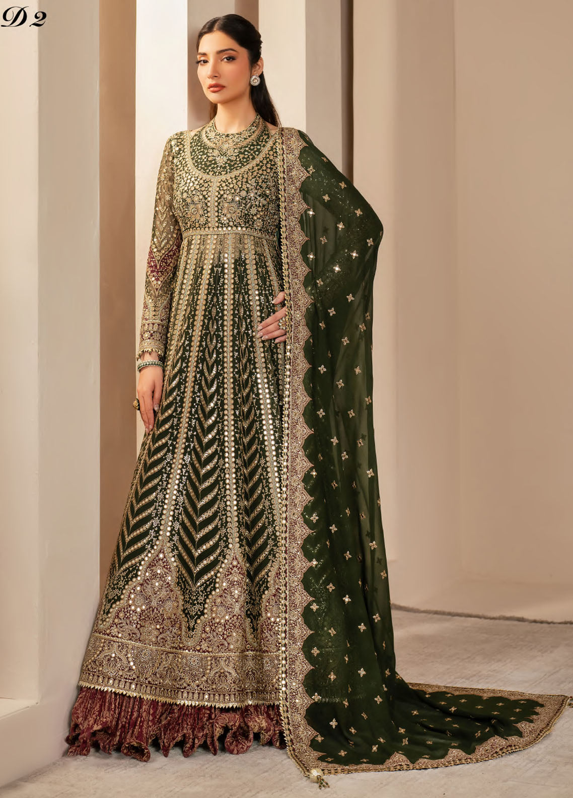 Jazmin Unstitched Wedding Formals Collection 2025 WF 25-02