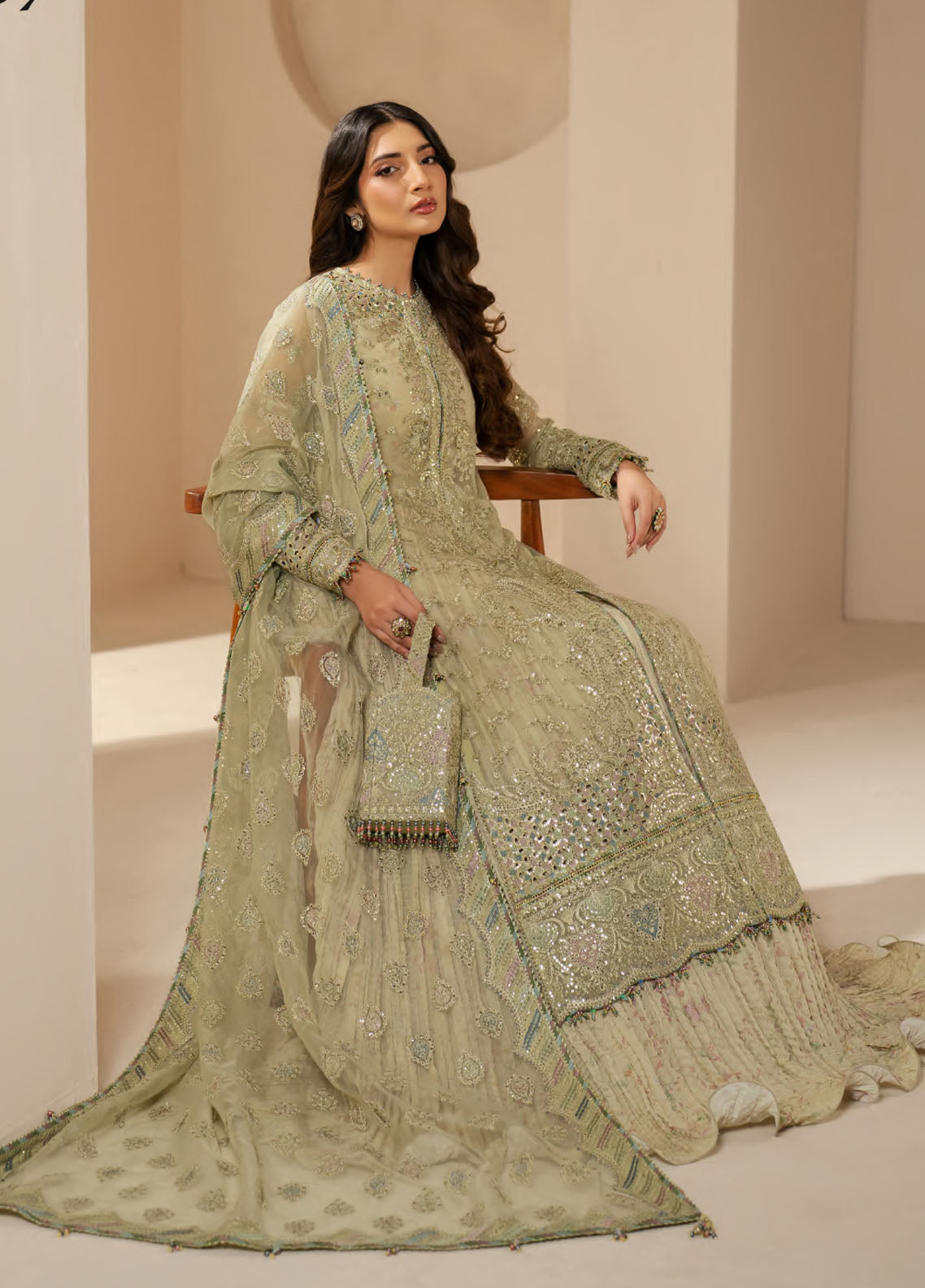 Jazmin Unstitched Wedding Formals Collection 2025 WF 25-07