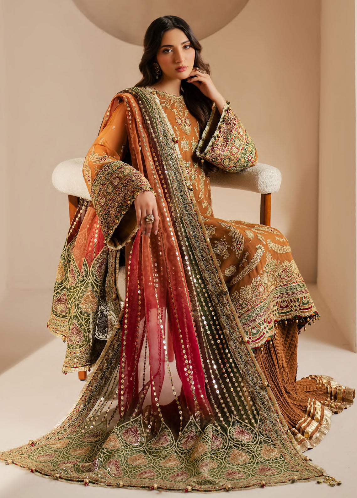 Jazmin Unstitched Wedding Formals Collection 2025 WF 25-08