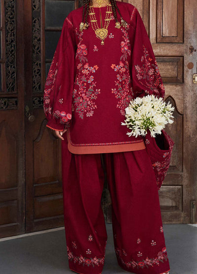 Jugnu by Hussain Rehar Embroidered Lawn Suit Unstitched 3 Piece HRR25JS D-06 Kunar