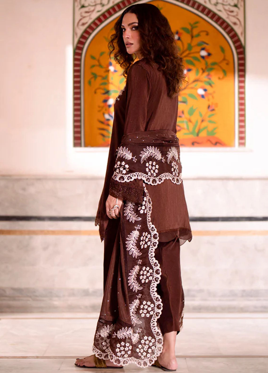 Kahani By Fozia Khalid Pret Embroidered Raw Silk 3 Piece Suit Raniya