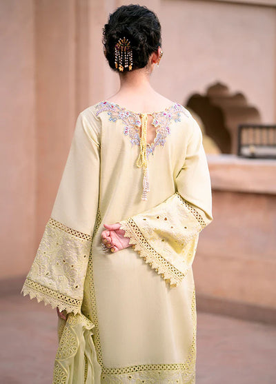 Kahani By Fozia Khalid Pret Embroidered Raw Silk 3 Piece Suit Suraiya