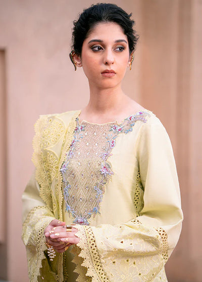 Kahani By Fozia Khalid Pret Embroidered Raw Silk 3 Piece Suit Suraiya