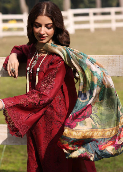 Kahf Festive Luxury Lawn Collection 2024 KFL-02 Alora