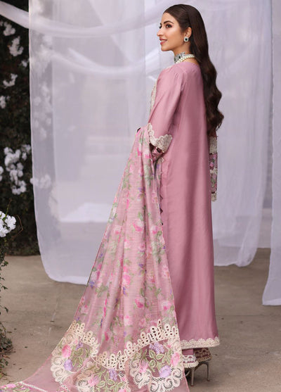 Kahf Festive Luxury Lawn Collection 2024 KFL-03 Sassi