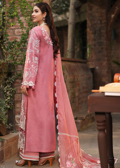 Kahf Festive Luxury Lawn Collection 2024 KFL-13 Zeb