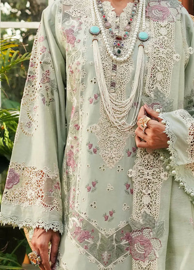 Kahf Premium Unstitched Luxury Lawn Collection 2024 KLE-1A