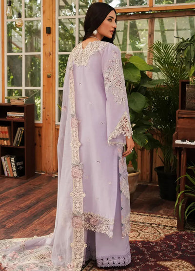 Kahf Premium Unstitched Luxury Lawn Collection 2024 KLE-1B