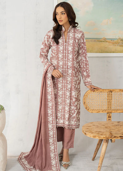 Muraad Pret Embroidered Raw Silk 3 Piece Suit Navya