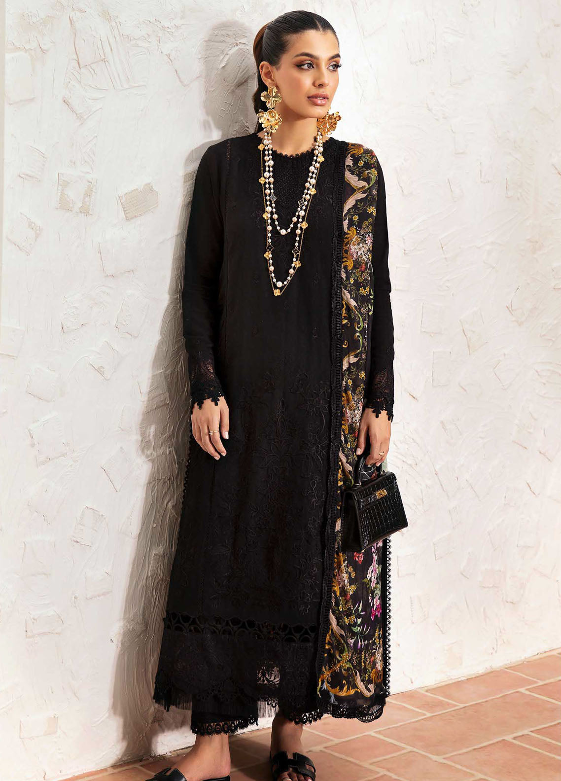 Kanwal Malik Pret Embroidered Jacquard 3 Piece Suit Maria