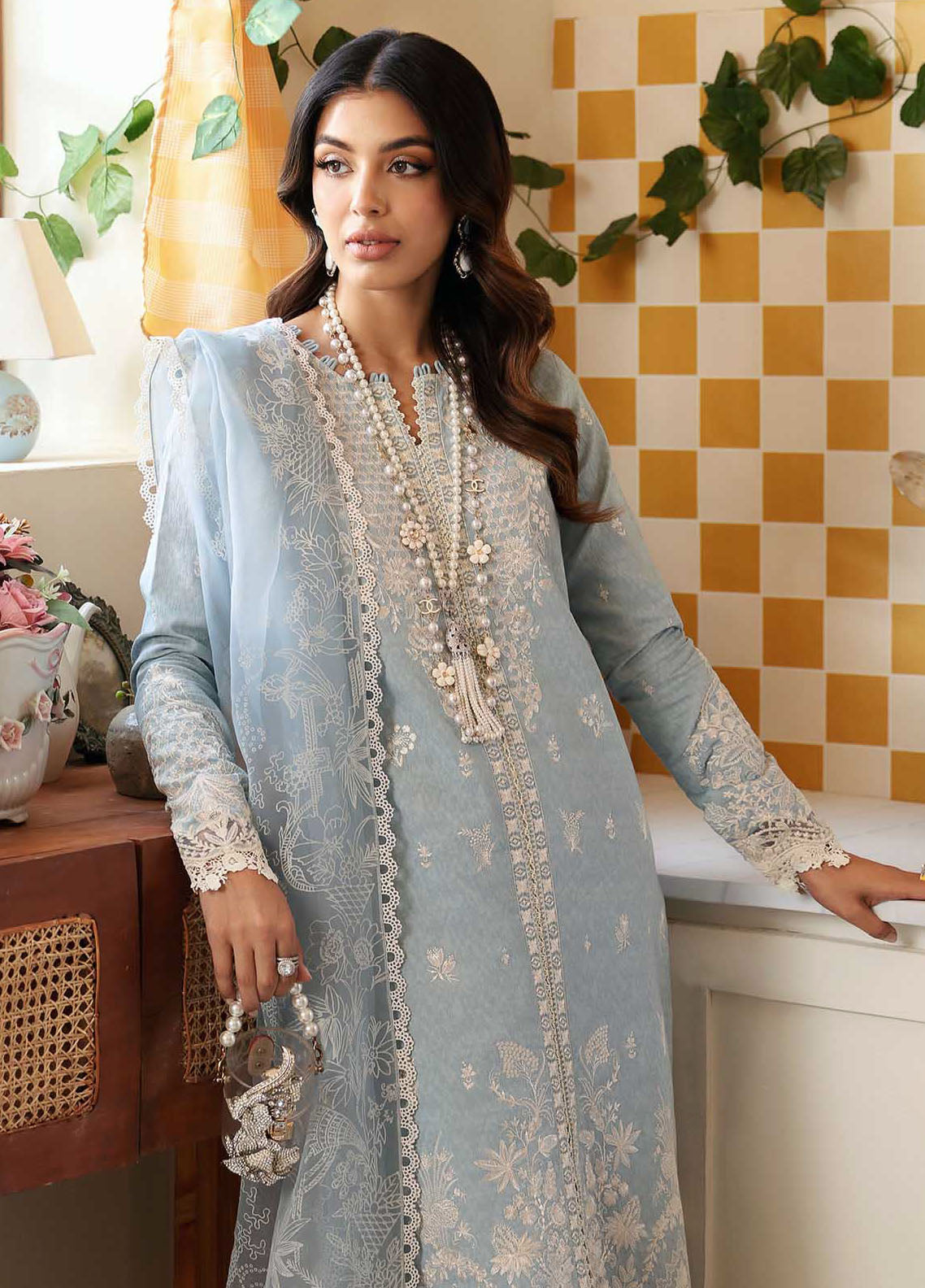 Kanwal Malik Pret Embroidered Jacquard 3 Piece Suit Sophie